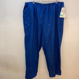 KORET BERMUDA BLUE ELASTIC WAIST COMFORT STRETCH PULL ON PANTS PLUS 26W MSRP $48
